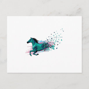 Carte Postale Cheval Horseshoe Chevaux Sayings équitation Idée c