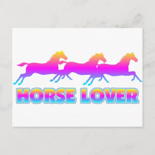 Carte Postale Cheval Lover