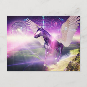 Carte Postale Cheval Mystique