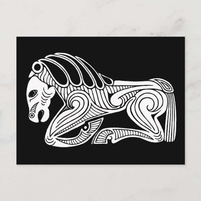 Carte Postale Cheval Scythien (Devant)