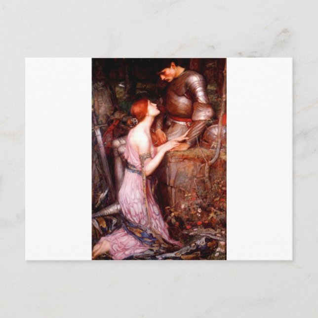 Carte Postale chevalier (Devant)