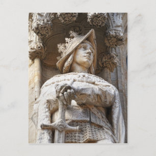 Carte Postale Chevalier médiéval