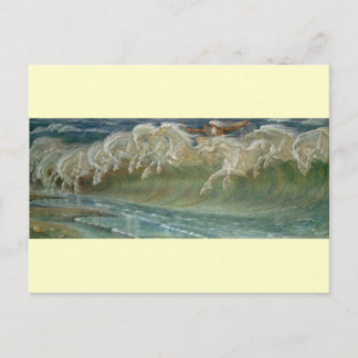 Carte Postale *Chevaux de Neptune* par Walter Crane