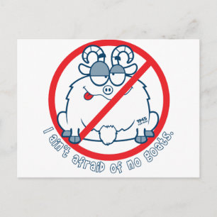 Carte Postale chèvre de chèvre de chicago