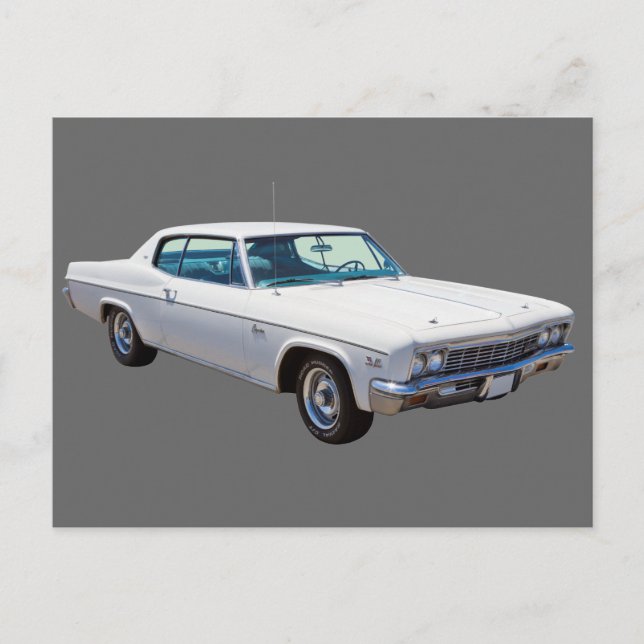 Carte Postale Chevrolet Caprice 427 Muscle Car 1966 (Devant)