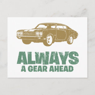 Carte Postale Chevrolet Chevelle SS 454 1970