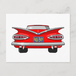 Carte Postale Chevrolet Chevrolet Impala Pass Envy 1959