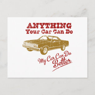 Carte Postale Chevrolet El Camino 1977