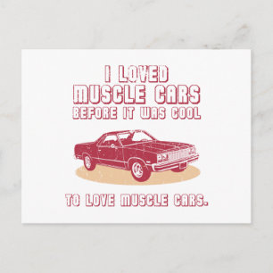 Carte Postale Chevrolet El Camino 1977