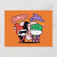 Chibi Harley Quinn & Chibi Joker Cœurs