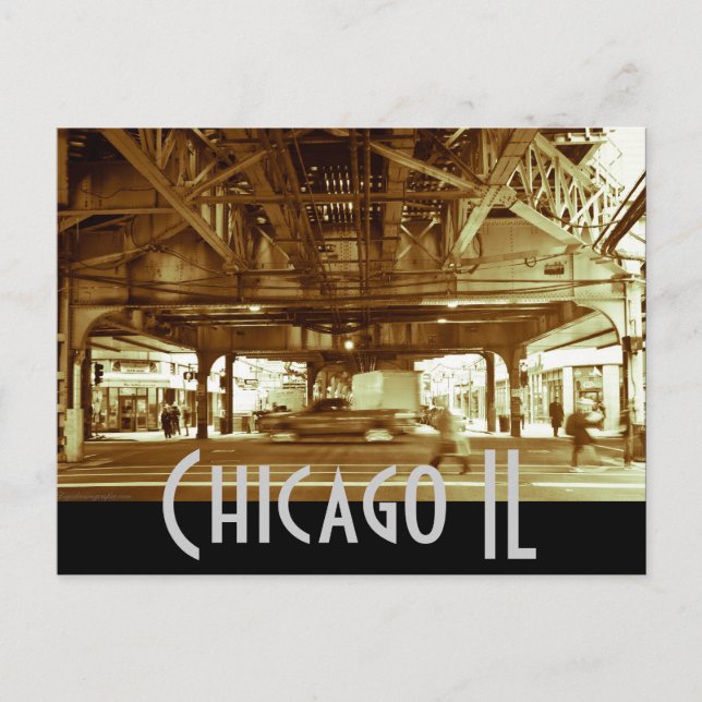 Carte Postale chicago (Devant)