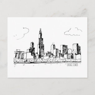 Carte Postale Chicago