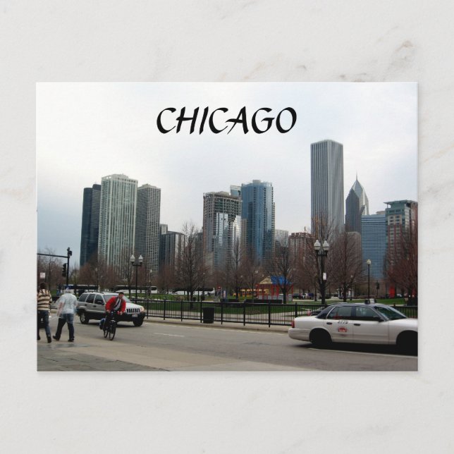 CARTE POSTALE CHICAGO (Devant)