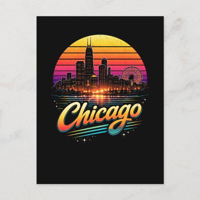 Carte Postale Chicago (Devant)