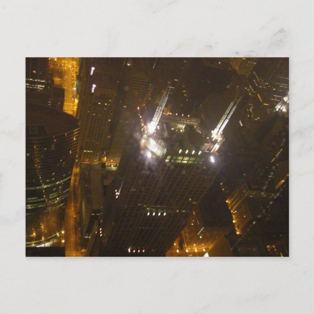 Carte postale Chicago City Lights (Devant)