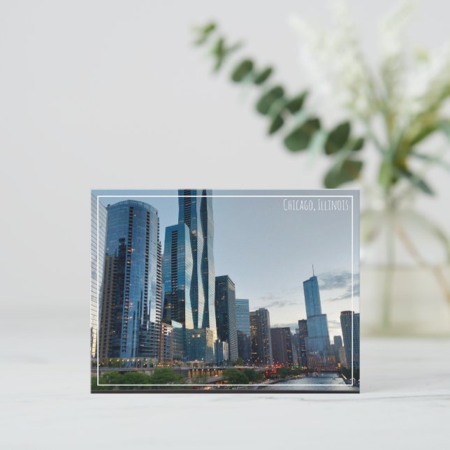 Carte Postale Chicago Drive (Debout devant)