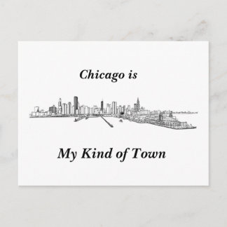 Carte Postale Chicago est