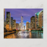 Chicago Illinois City La Nuit