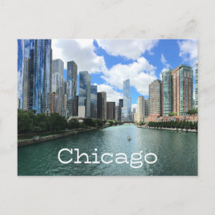 Carte Postale Chicago Illinois ( IL ) États-Unis, Amérique États