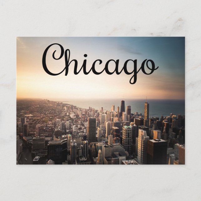 Carte Postale Chicago Illinois ( IL ) États-Unis, Amérique États (Devant)