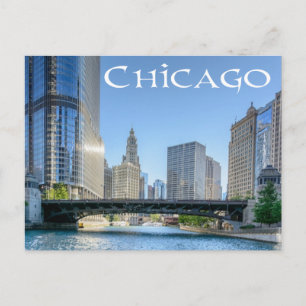 Carte Postale Chicago Illinois ( IL ) Fontaine États-Unis États-
