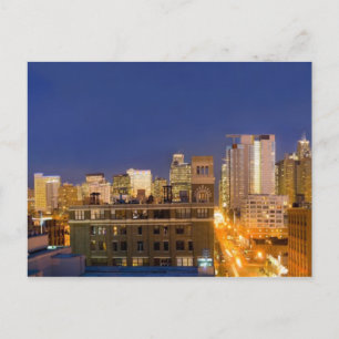 Carte Postale Chicago, Illinois, skyline tourné de West Loop