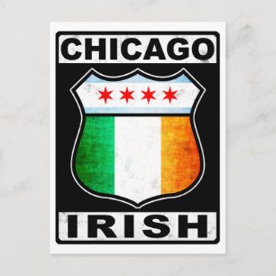 Carte Postale Chicago Irish American