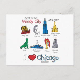 Carte Postale Chicago—kids-Icons-NEW-[Co