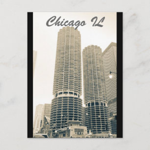 Carte Postale chicago - le haricot