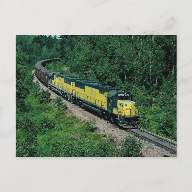 Carte Postale Chicago & Northwestern, EMD (Devant)