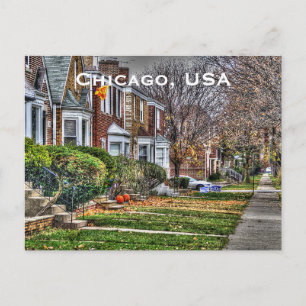 Carte Postale Chicago, USA Vintage voyage Tourism Ajouter