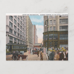 Carte Postale Chicago vintage
