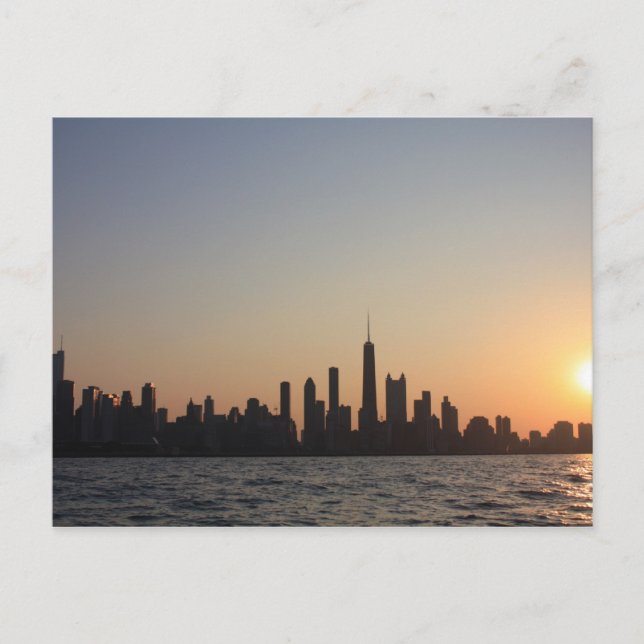 Carte Postale chicagosunset (Devant)