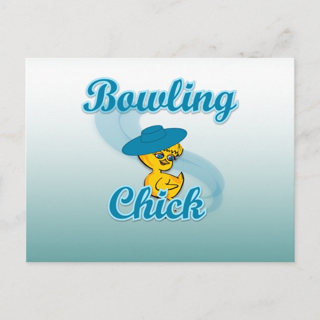 Carte Postale Chick Bowling #3 (Devant)