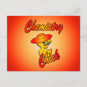 Carte Postale Chick de chimie #5
