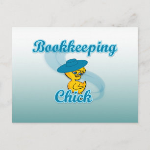 Carte Postale Chick de comptabilité #3