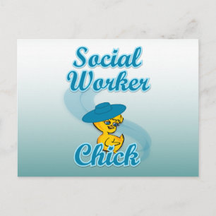 Carte Postale Chick ouvrier social #3