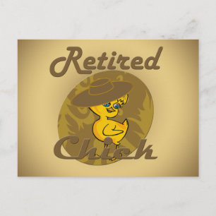 Carte Postale Chick retraité #6