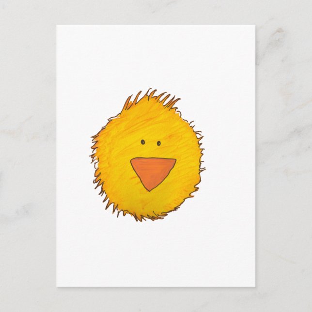 Carte Postale Chick seul (Devant)