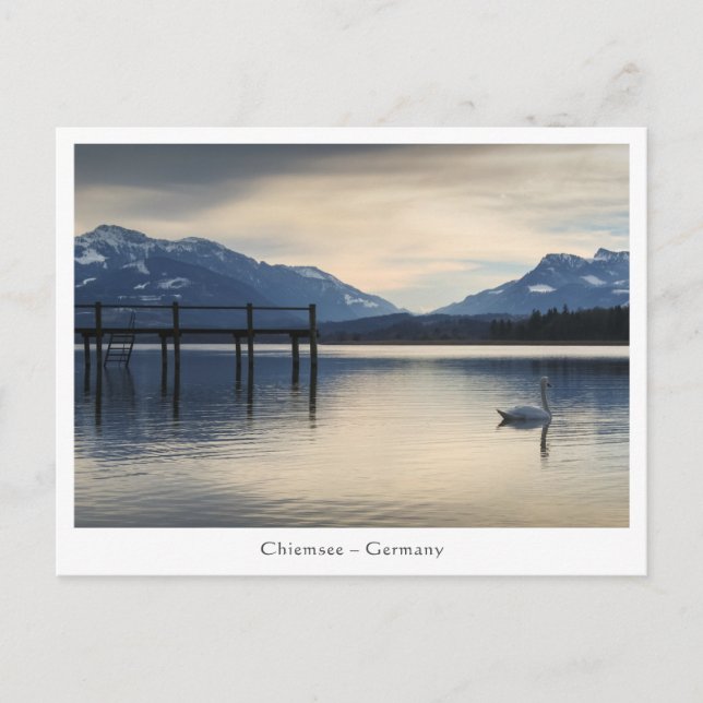 Carte Postale Chiemsee Allemagne (Devant)