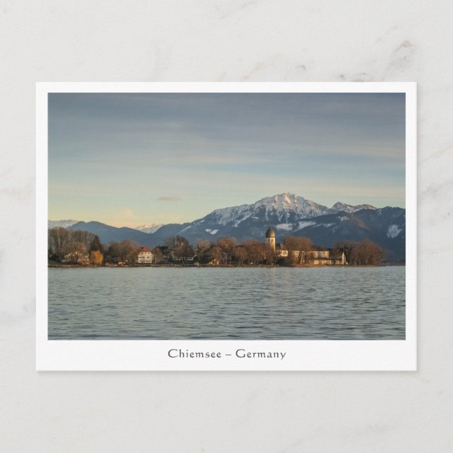 Carte Postale Chiemsee Allemagne (Devant)