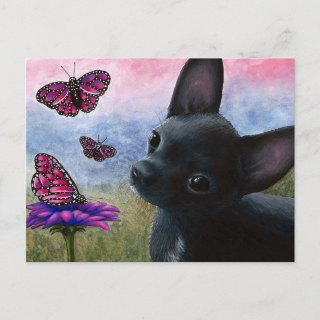 Carte Postale Chien 91 Chihuahua (Devant)