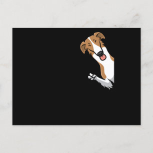Carte Postale Chien de Borzoi