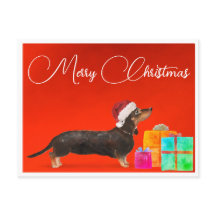 Chien de Noël Joyeux Noël