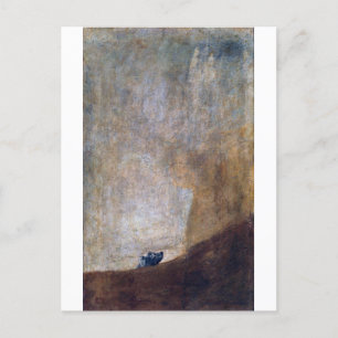 Carte Postale Chien, Francisco Goya