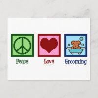 Chien Groomer Paix Amour Animal de compagnie Groom