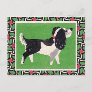 Carte Postale Chien vintage