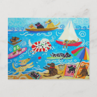 Carte postale Chiens