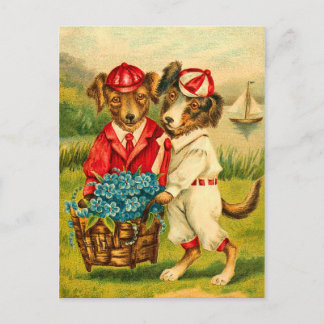 Carte postale Chiens Vintages