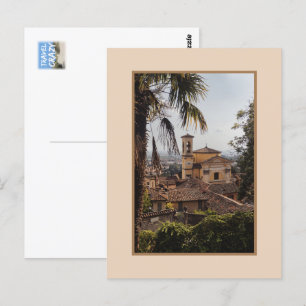 Carte Postale Chiesa di Père Noël Grata Inter Vites, Bergamo, It